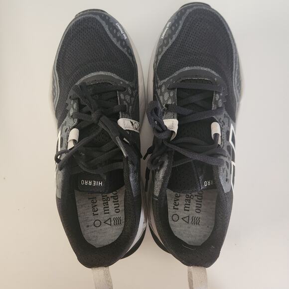 New Balance Black Gray Women's Sneakers Hierro Trail Vibram Fresh Foam 8D Wide - Picture 6 of 10